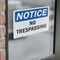 Signmission No Trespassing OSHA Notice Sign, Vinyl Decal, 10in W x 7in L, 2PK OS-2PACK-NS-D-710-L-16214 - alternate 4